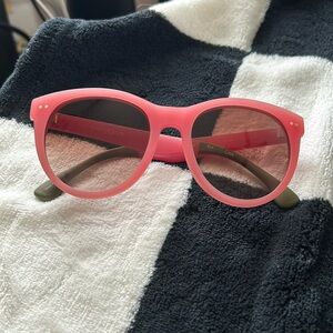 TOMS The Margeaux pink matte sunglasses